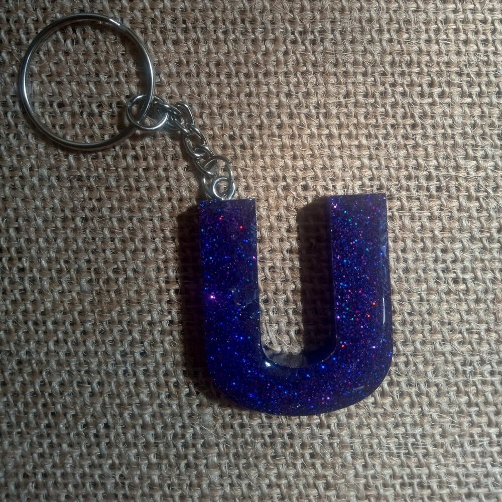 Letter Keychain - Picture 2 of 3